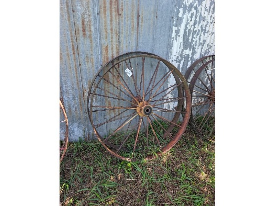 Pair of Steel Wheels