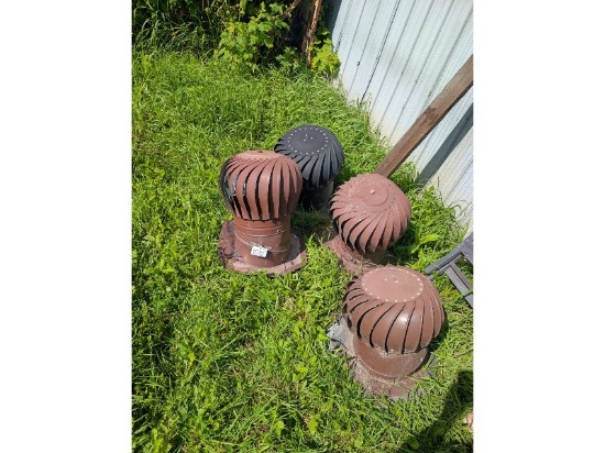 4 Roof Vents