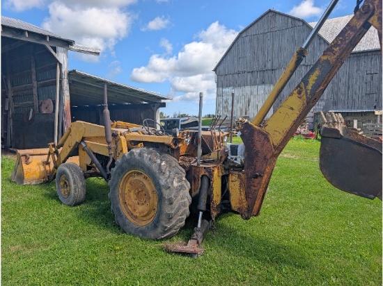 Massey Ferguson 304 Industrial Loader Backhoe