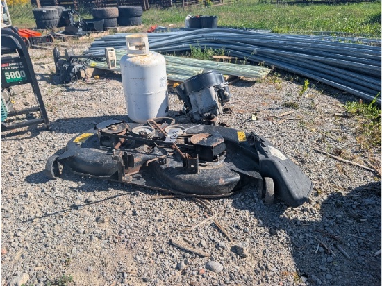 Mower Deck, Motor & Tank