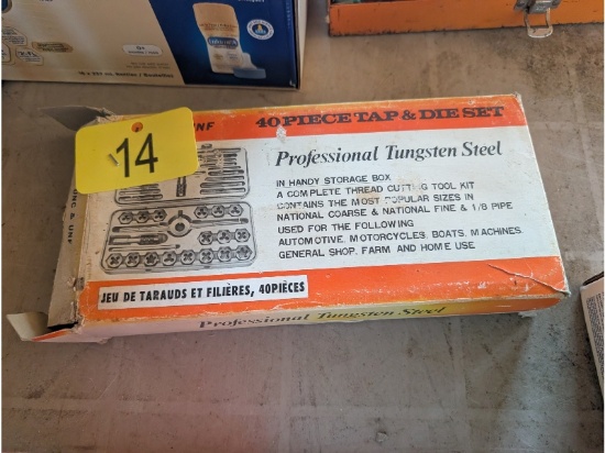 40 Piece Tap & Die Set