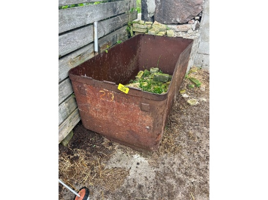 32" x 60" x 28" Steel Bin
