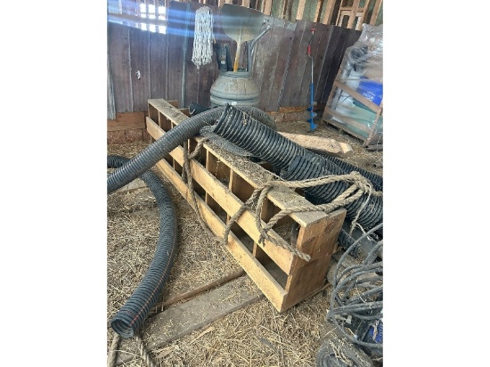 Nesting Boxes & Small Plastic Troughs & Cedar Posts