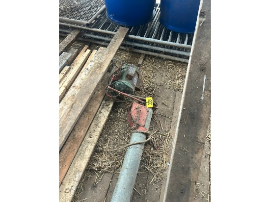 18' x 4" Grain Auger With Motor