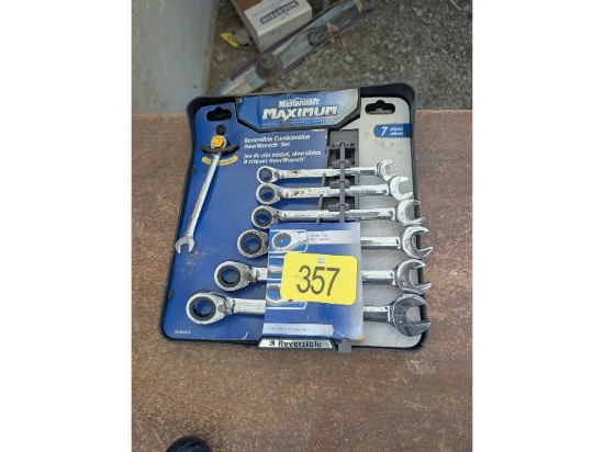 New Mastercraft Gear Wrench Set