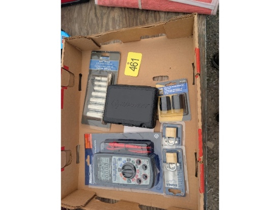 New Socket Sets, Padlocks & Voltmeter