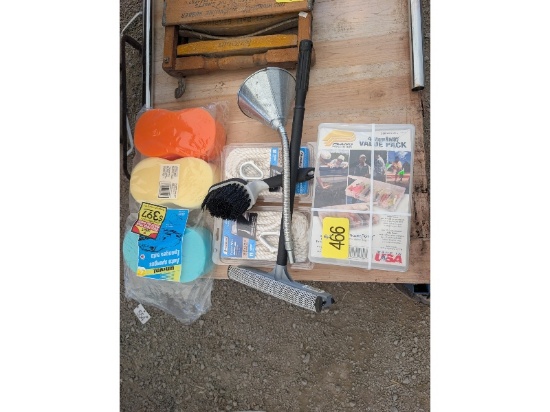 New Nylon Rope, Tackle Organizers, Etc.