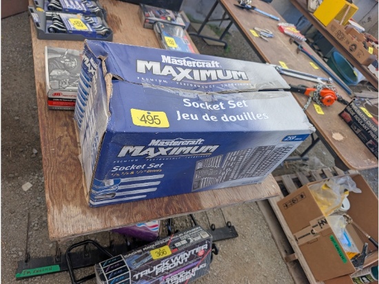 New Mastercraft Socket Set
