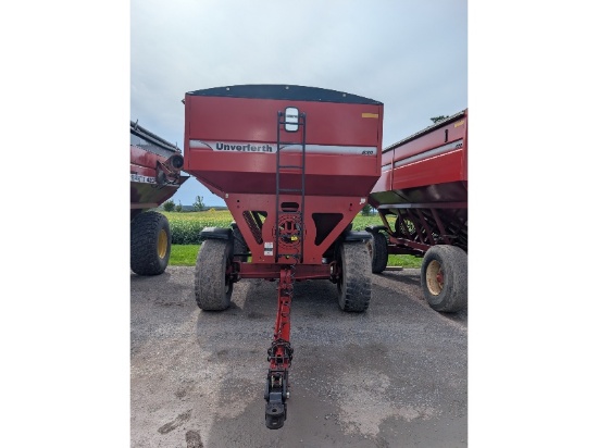 Unverferth 630bu Gravity Wagon With Tarp