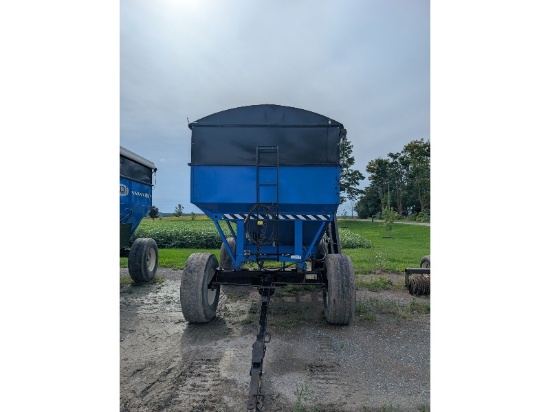 Bruns 400bu Gravity Wagon With 19' Labs Conveyor