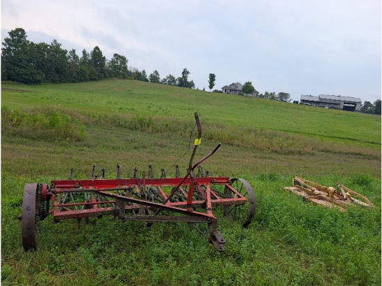 8' Cultivator on Steel Wheels