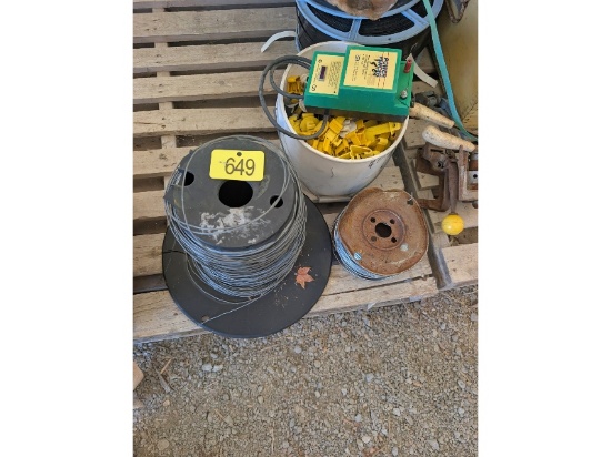 Fence Wire, Insulators & Fencer
