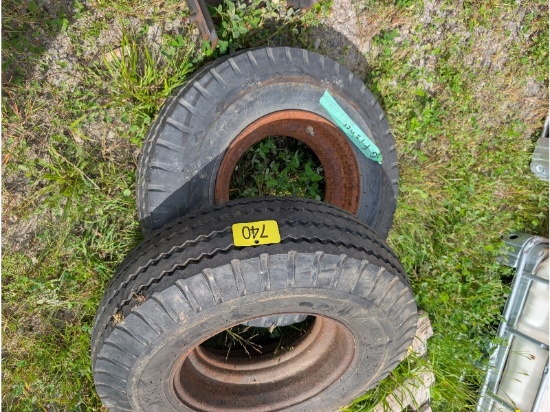 4 Trailer Wheels
