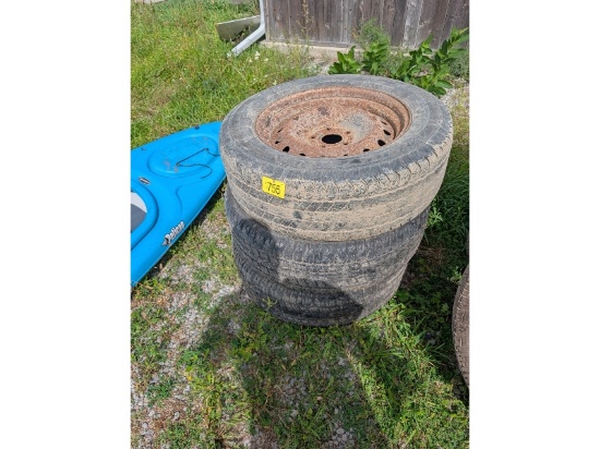 Tires on 5 Bolt Rims