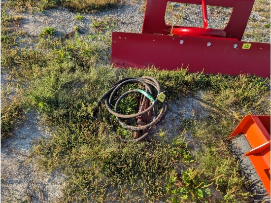 Hydraulic Cylinder With Hoses