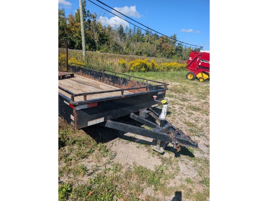Sure Trac 16' Tandem Landscaping Trailer - Has Ownership