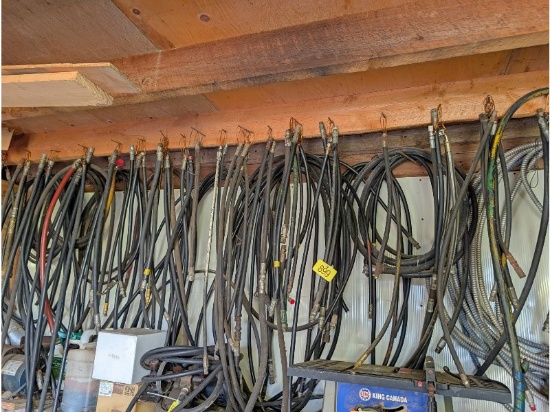 Large Quantity of New & Used Hydraulic Hoses