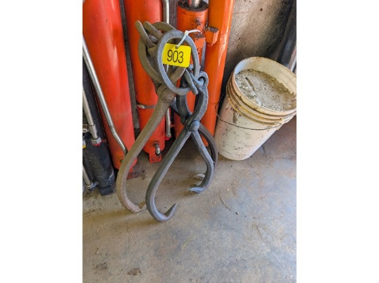 2 Sets of Log Tongs