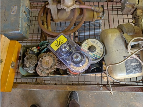 Wire Wheels, Sharpener, Etc.