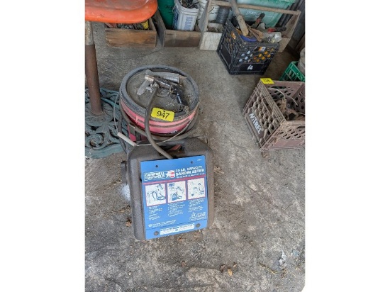 Sandblaster & Chair