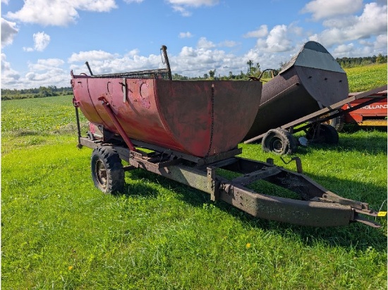 Hydraulic Dump Box & Trailer Frame