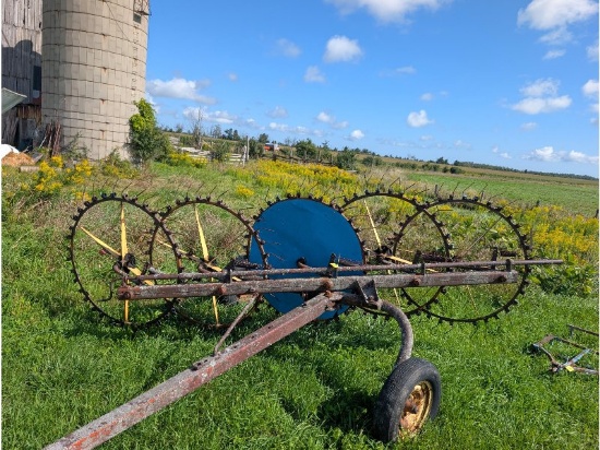 5 Wheel Hay Rake