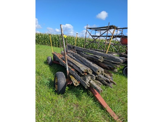 Log Wagon & Rails