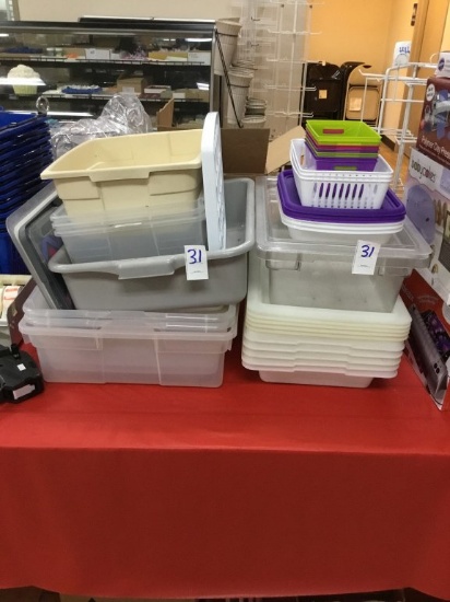 ASSORT BINS & ORGANIZERS