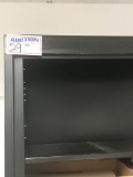 Black storage cabinet 36