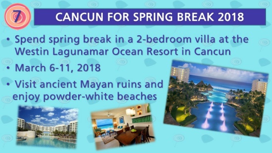 Cancun for Spring Break 2018