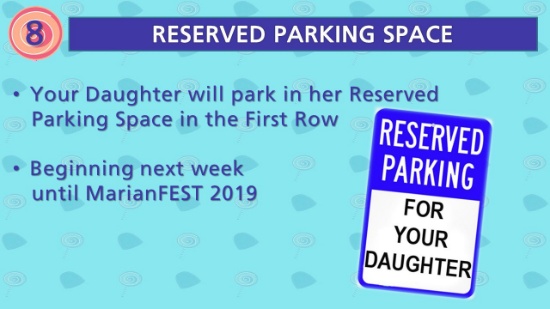 Reserved Parking Space