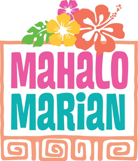 MarianFEST 2020: Mahalo Marian