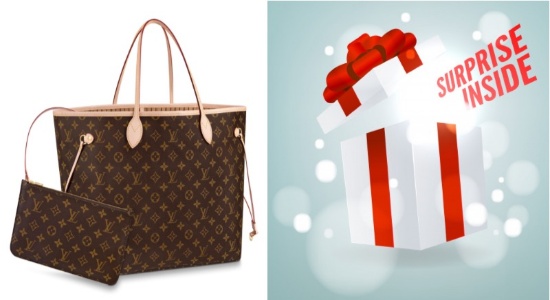 Louis Vuitton Neverfull + Surprise Inside