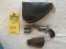N AMERICAN ARMS .22 MAGNUM DERRINGER - SERIAL No. W40036 - BOXED - CARRYING CASE - BELT HOLSTER - 2