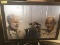 FRAMED & MATTED COMPOSITE PICTURE OF PAINTINGS - HEMINGWAY, FUENTES & PILAR - COPYRIGHT 1990 C SADOL