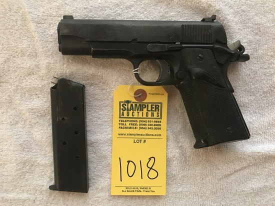 COLT COMMANDER .45CAL AUTO - SERIAL No. CLWO36579
