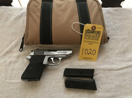 WALTHER PPK/S 9MM - SERIAL No. 012943 - BOX - BAG - 2 CLIPS