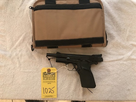 BROWNING-BELGIUM HI-POWER 9MM - SERIAL No. 245PM24757 - BLUED - NO MAG