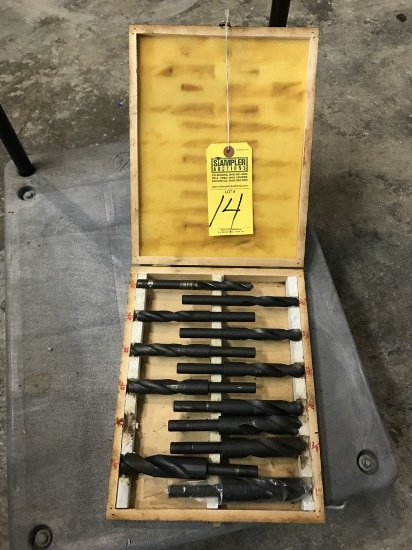 DRILL BIT SET WITH CASE - 12 PIECES