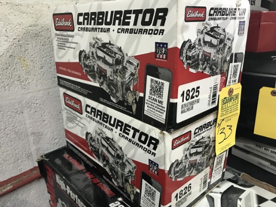 EDLEBROCK CARBURETORS - 1825 / 1826 (NEW IN BOX)