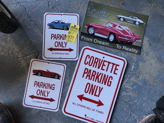 CORVETTE SIGNS