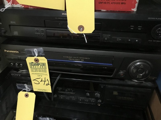 PANASONIC PV-8661 4-HEAD HI-FI STEREO / VHS