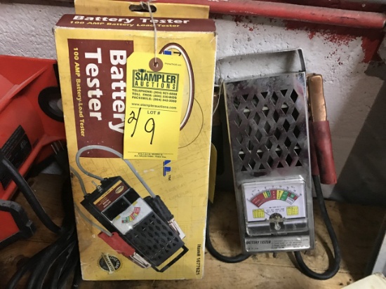 BATTERY TESTERS (1 NEW IN BOX)