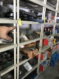 LOT CHROME LAKE PIPES, AIR CLEANERS, CARBURETORS, FUEL PUMPS, ALTERNATORS, STARTERS, HEADS, ETC - CO