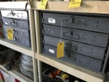 KLEIN PARTS BINS WITH 4 DRAWERS - INCLUDES CONTENTS