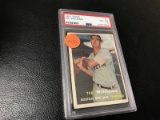 1957 TOPPS CARD - TED WILLIAMS - CARD #1 - PSA GRADE 4