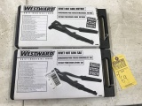 WESTWARD METRIC RIVET NUT GUNS WITH CASES (NEW IN BOX)