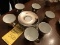 ROSENTHAL CHINA DEMITASSE CUPS & SAUCERS - SERVICE FOR 6