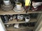 LOT DISHWARE, CUPS, ETC - (CONTENTS OF CABINET)