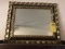 HAND PAINTED FRAMED MIRROR - 16''H x 28''W